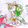 Tails and Cosmo - made in 2013