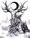 The Deer by EROS-ARISTOTELES-ART