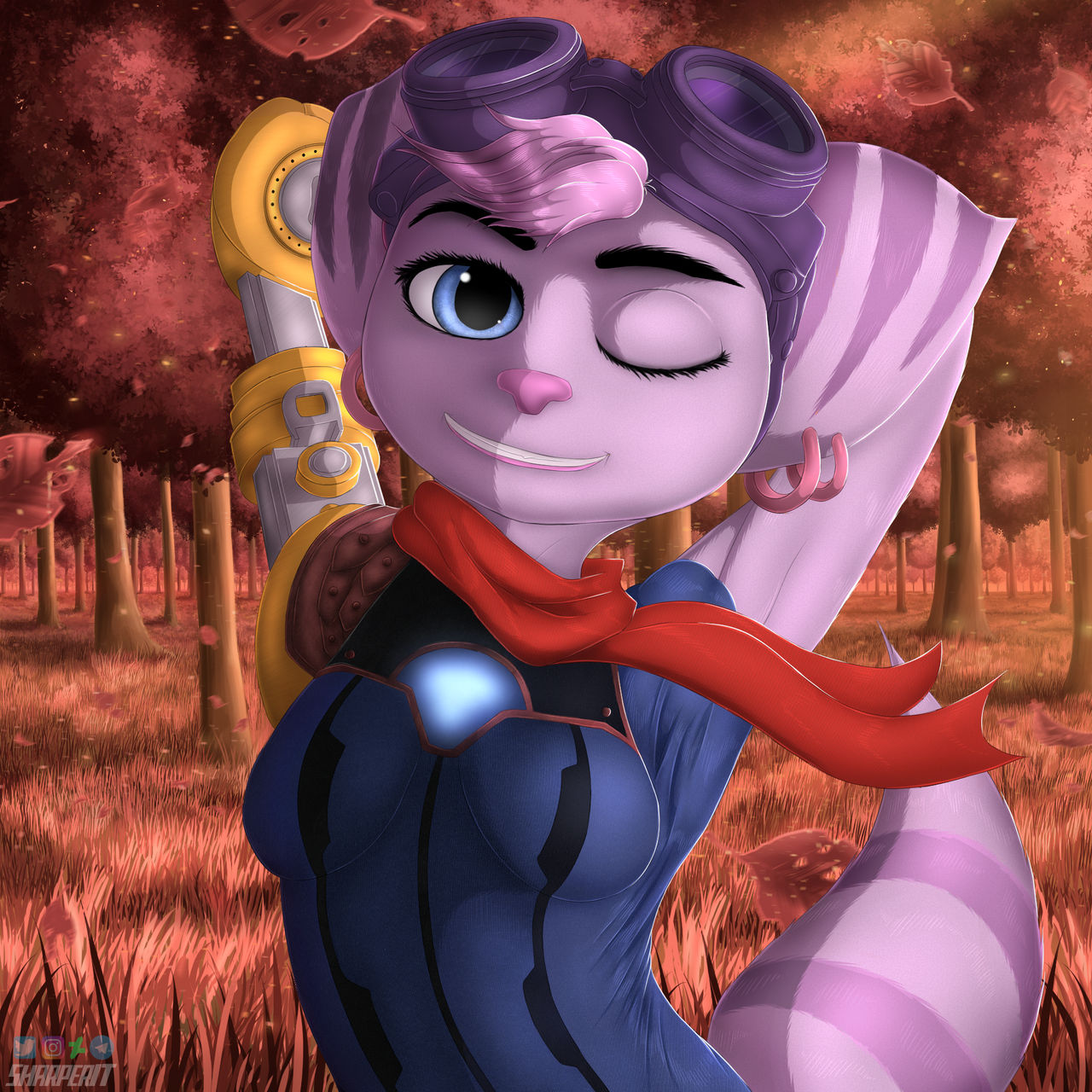 Rivet: Rift Apart by SharperIT on DeviantArt