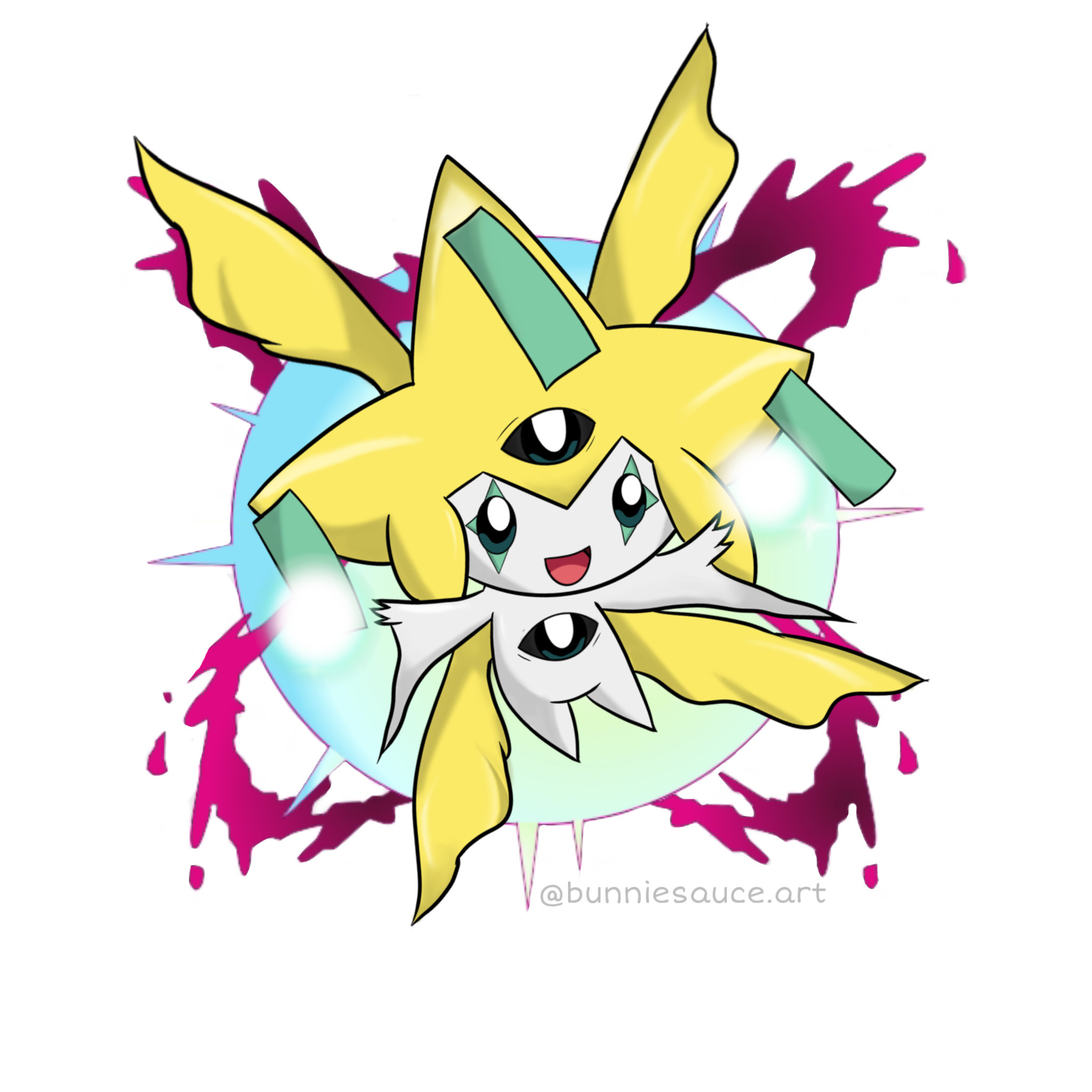 Mega Jirachi by bunniesauce on DeviantArt