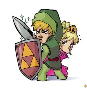 Zelda + Link