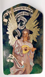 aniol grajacy playing angel 2026r