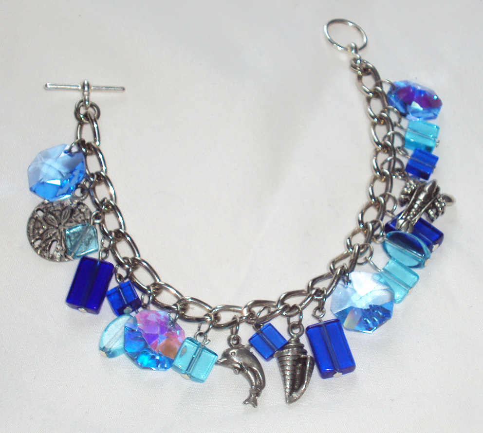 ocean charm bracelet