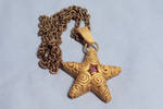 star pendant by acraftycrow