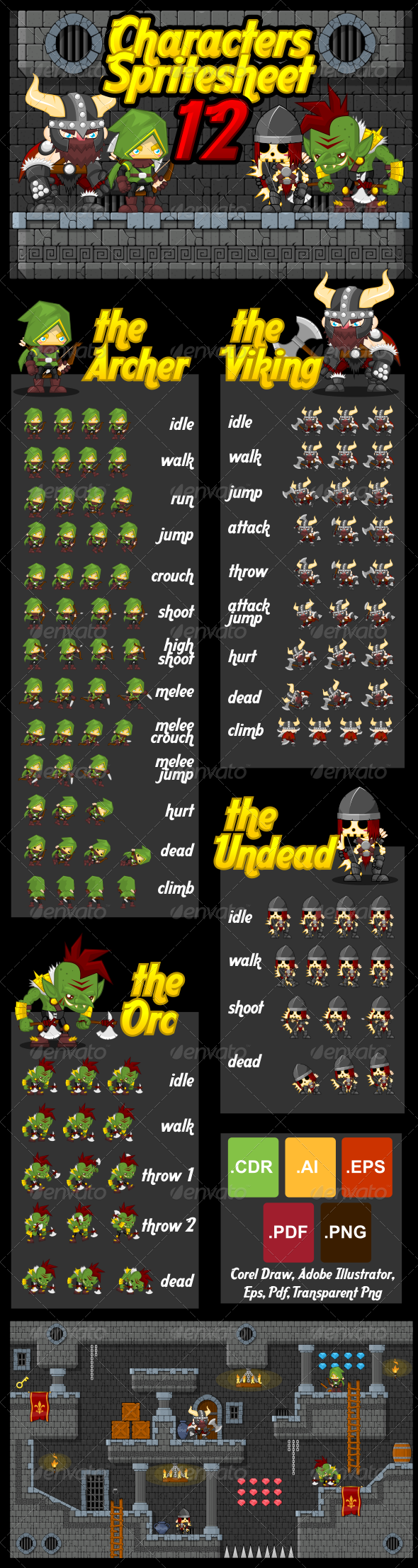 RPG Game Sprites by pzUH on DeviantArt