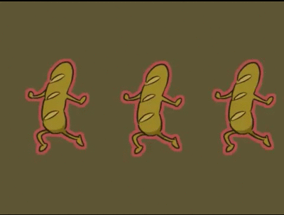running bread (animation)