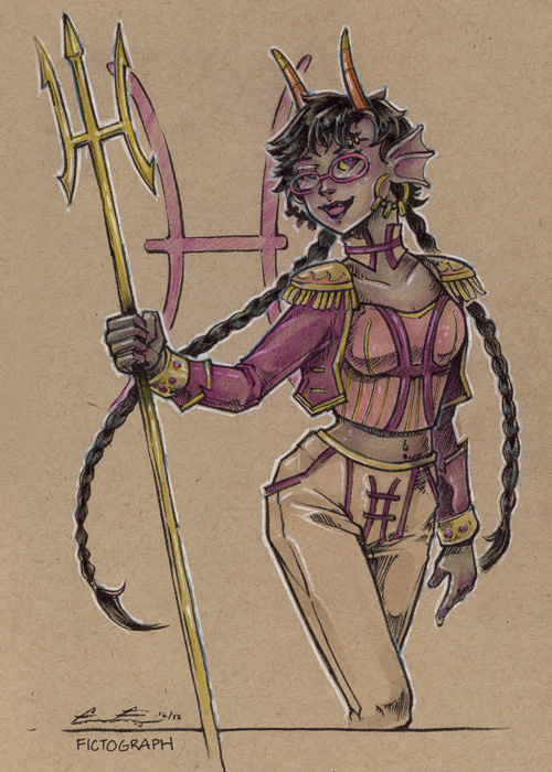 Fanart - SkyPirateStuck!Meenah