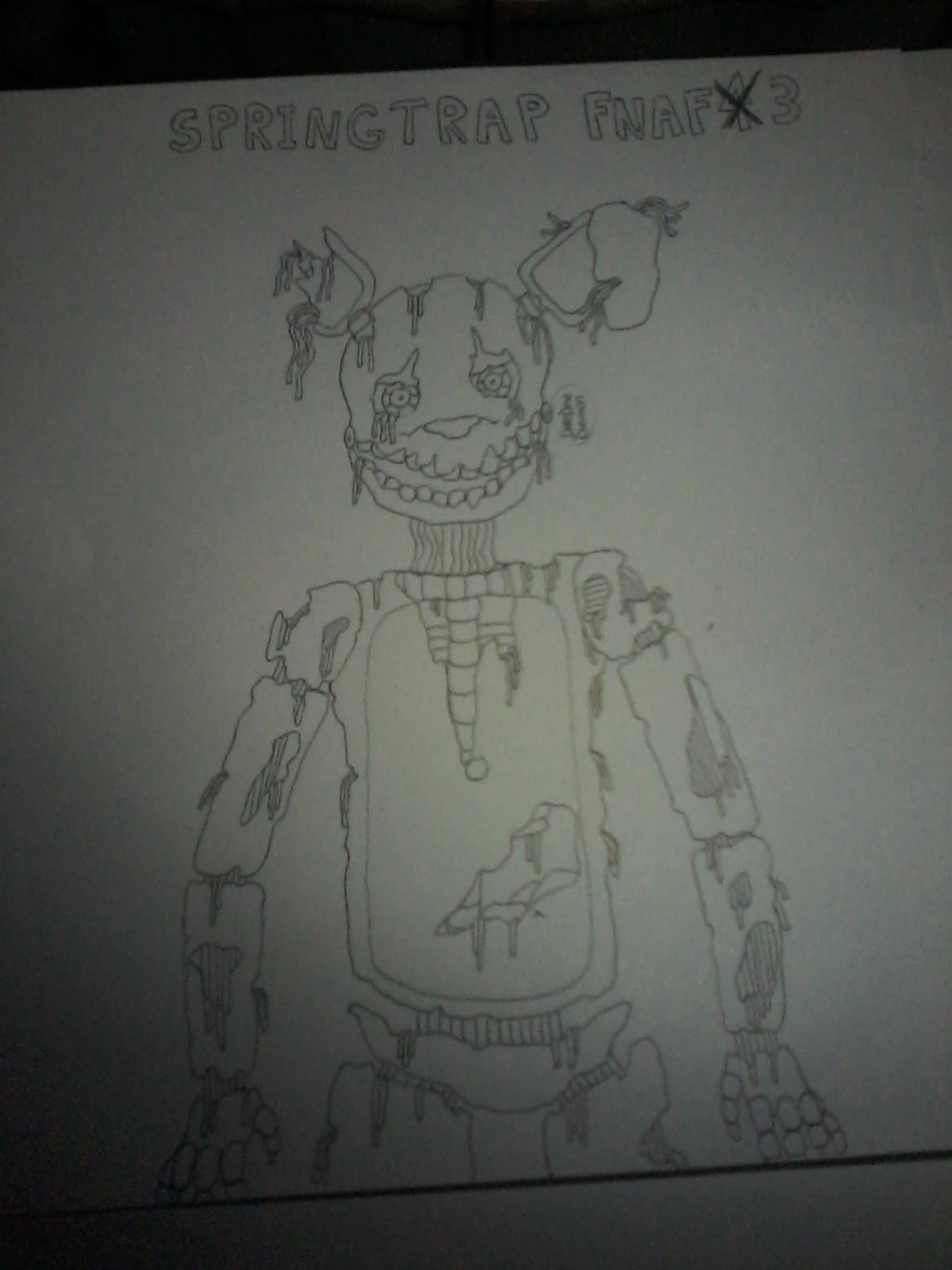 Demon Springtrap Springtrap by Dee-Dee-Demon on DeviantArt