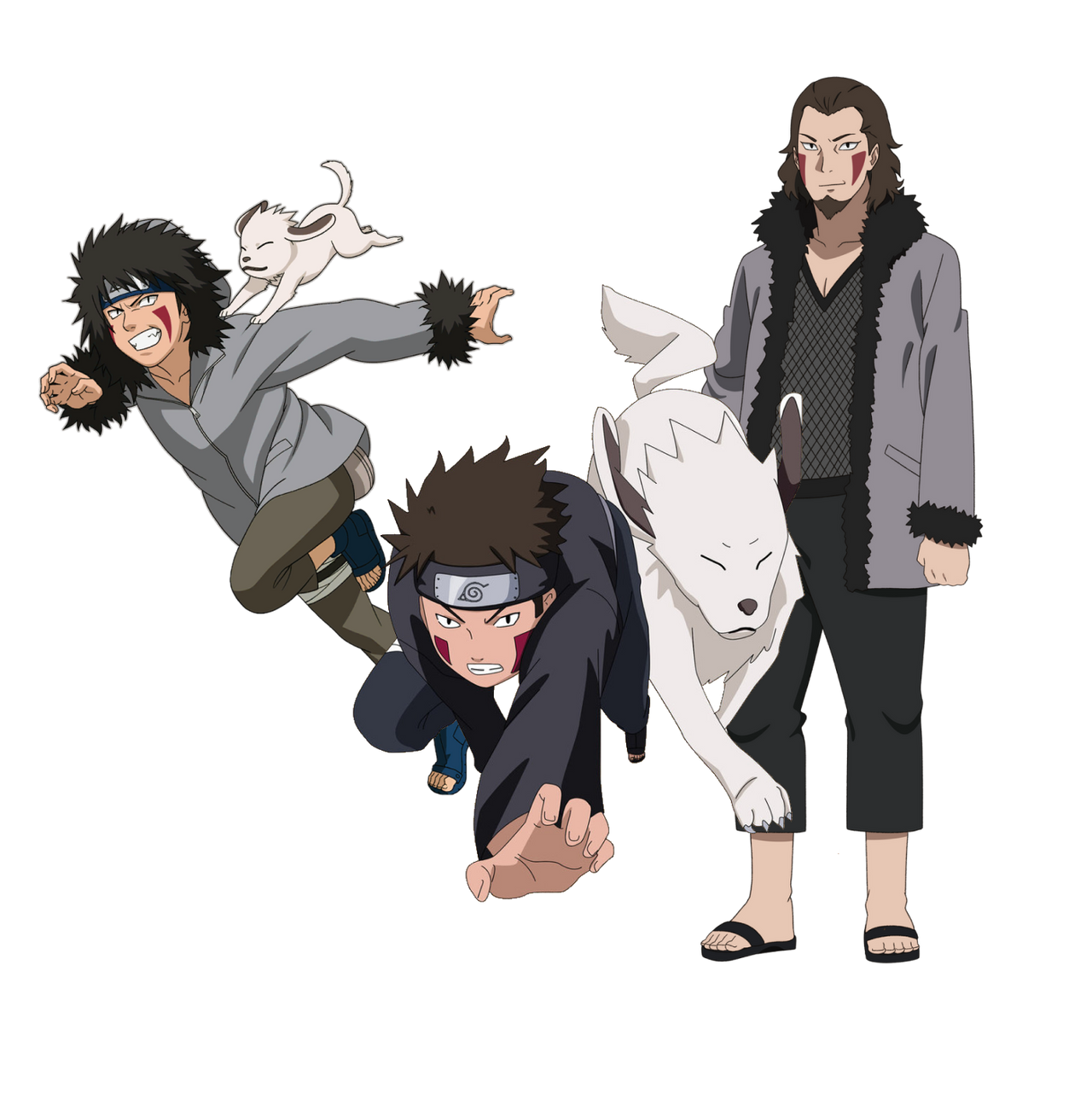 Kiba Inuzuka Smiling Kiba Inuzuka by InoGoth on DeviantArt