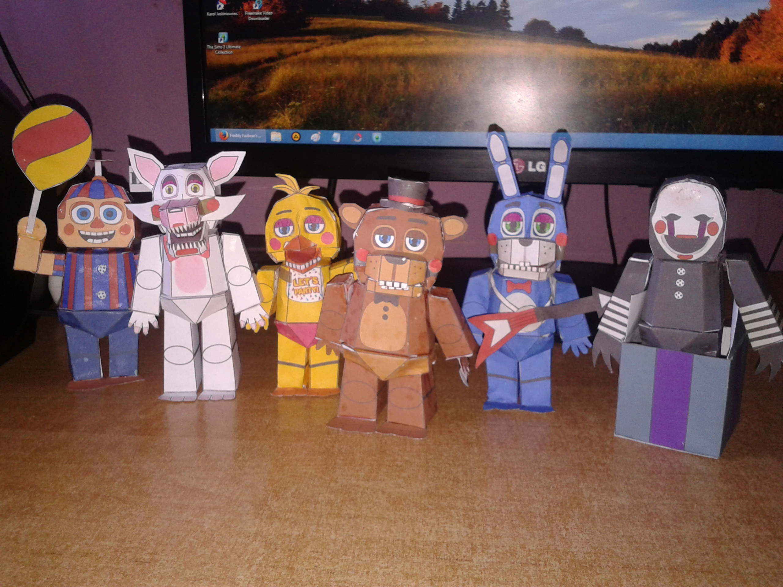 Five Nights at Candy's Papercrafts by Adogopaper on DeviantArt