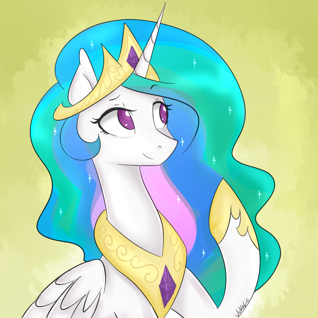 Princess Celestia ( Default Mane Color )