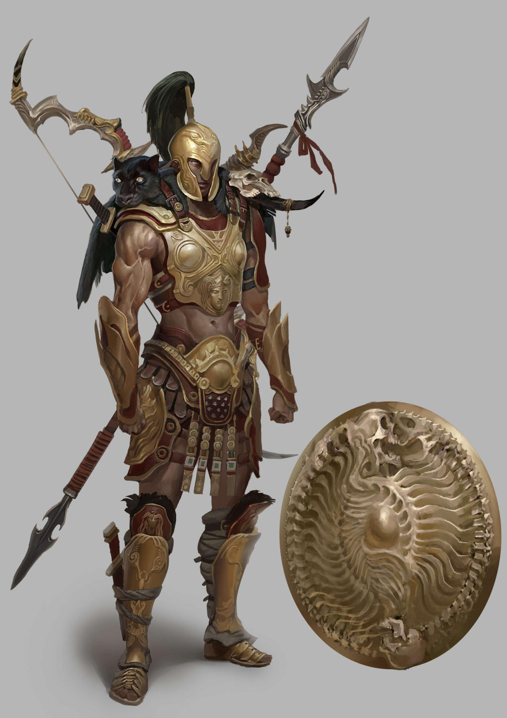 Deviantart Amazon Swords Amazon-warrior-detail34 by deathbow on DeviantArt