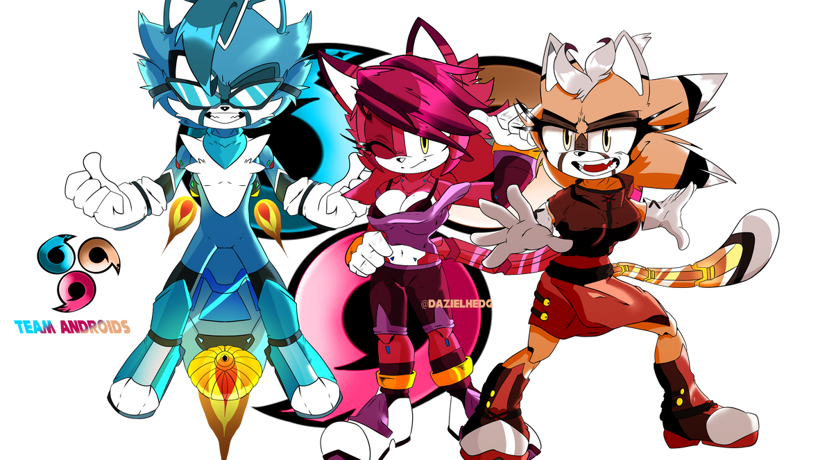Team Androids (CM) by Dazielhedg on DeviantArt