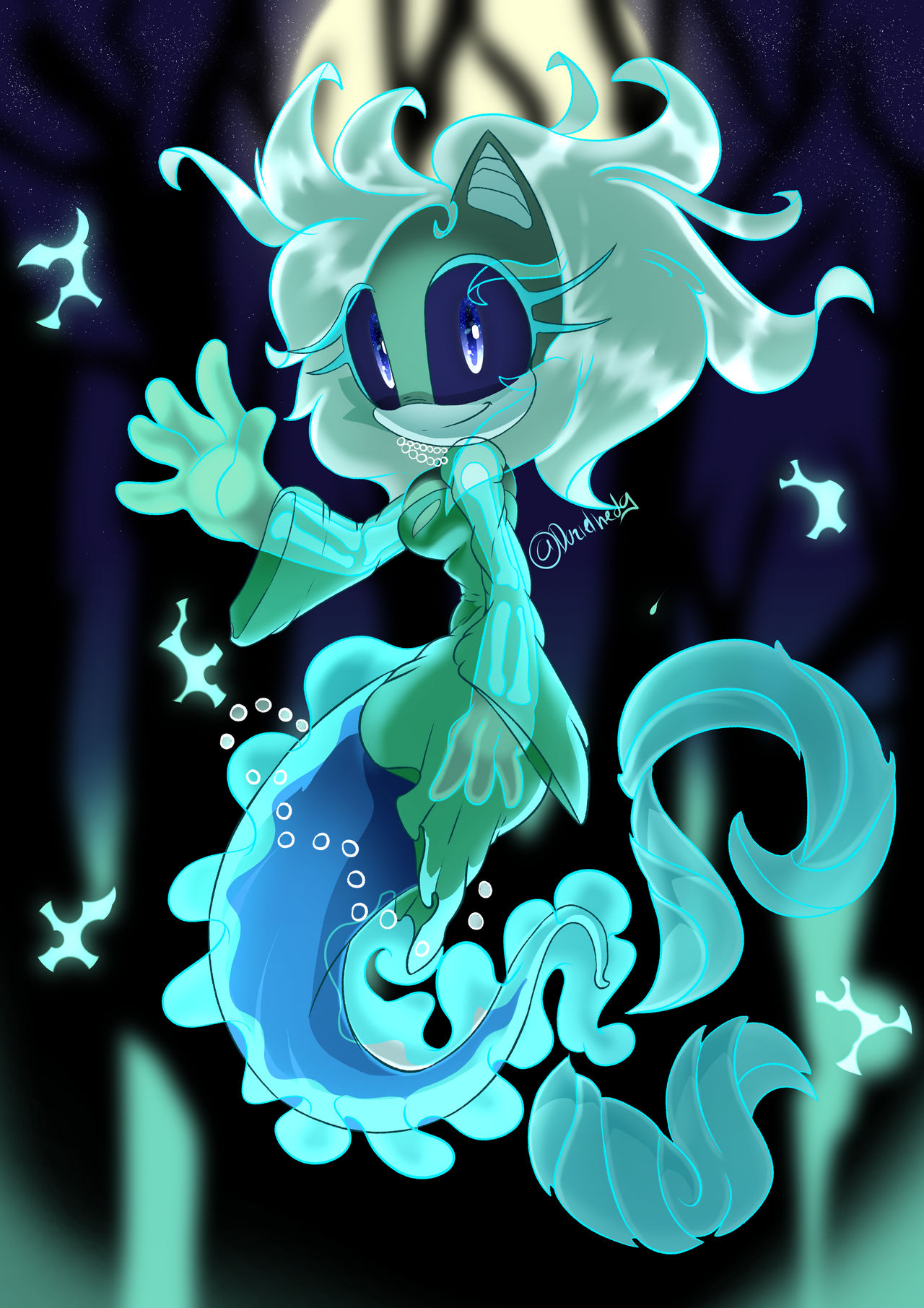 Anoymouse Fish Ghost fish (Halloween CM) by Dazielhedg on DeviantArt