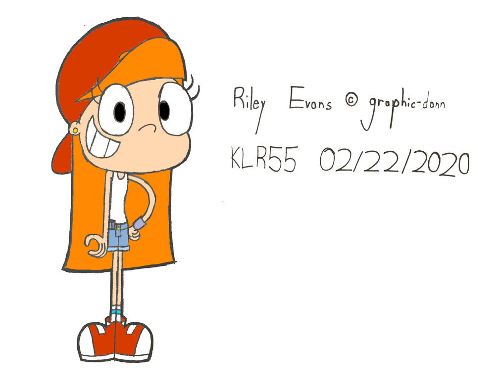 Riley Evans Drawn By Klr55 By Klr55 On Deviantart