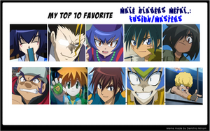 My top 10 -male- Bladers from Fusion to Masters