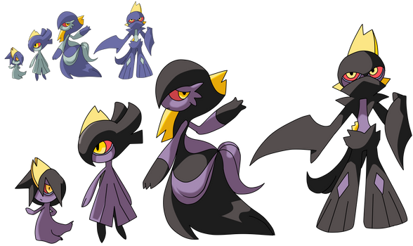 Regional.: Ralts - Kirlia - Lamurvoir - Whisperion