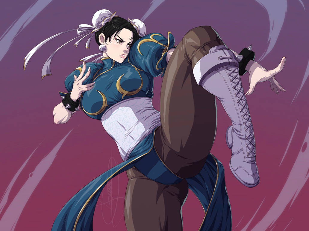 Kin Chun Lew CHUN_LI_KICK_REMAKE by PotemkinBuster on DeviantArt