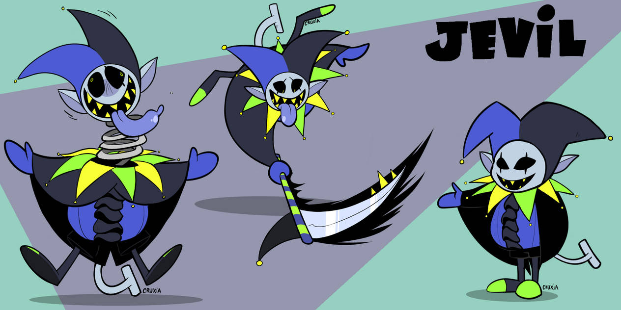 Jevil by Cruxia on DeviantArt