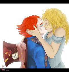 Alice in WonderlandFanArt:Kiss