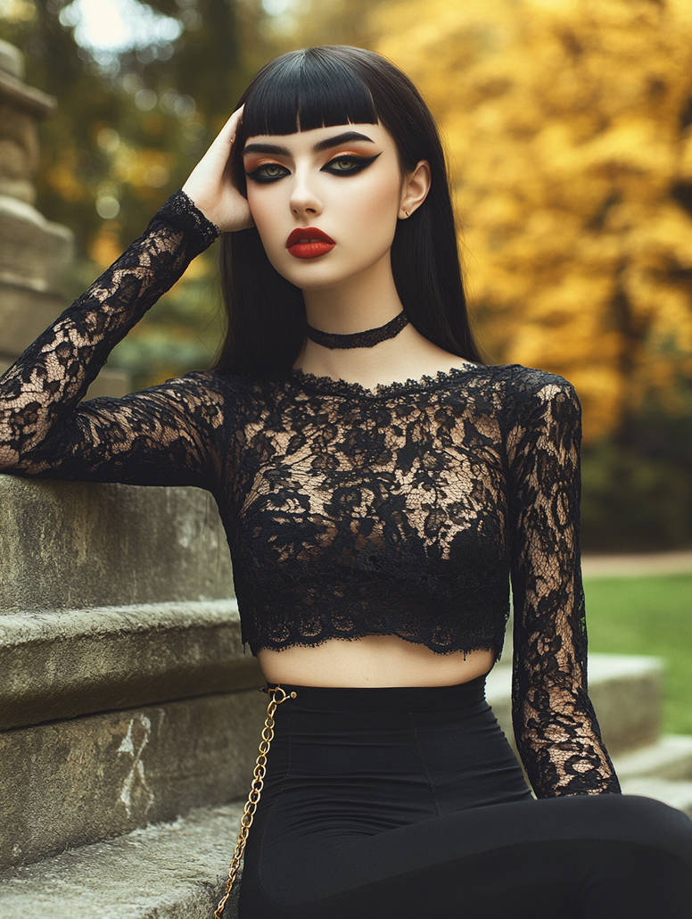 Goatee Goth It's Wednesday and time for a large cup of goth by tripleskeet on ...