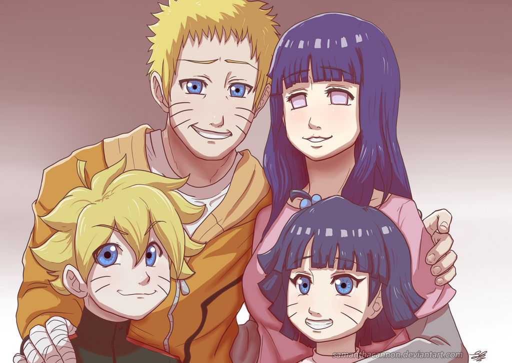 Naruhina Family by KizzyCannon