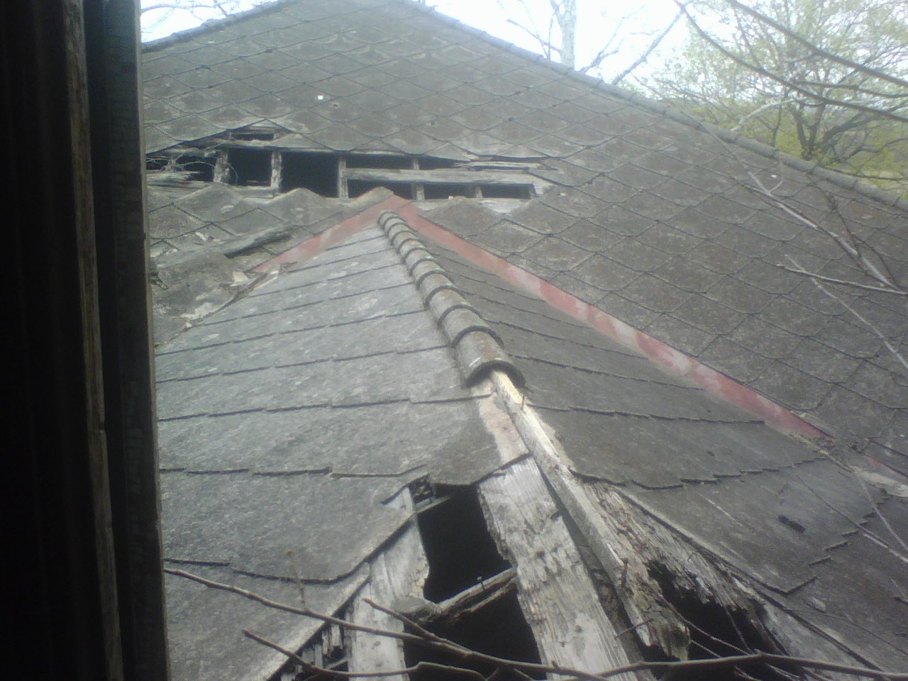 Crumbling Rooftop