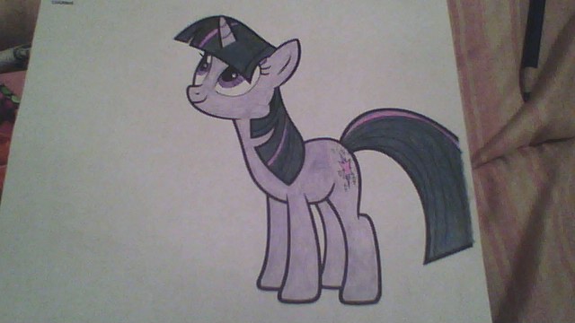 Twilight Sparkle colored