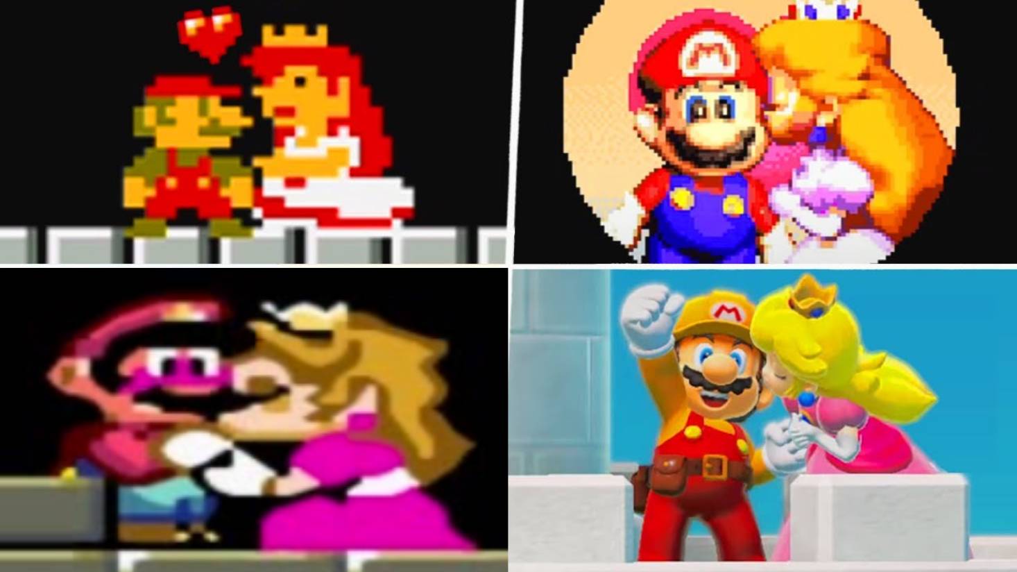 Princess Peach Kiss Mario by Nicholasblasi on DeviantArt