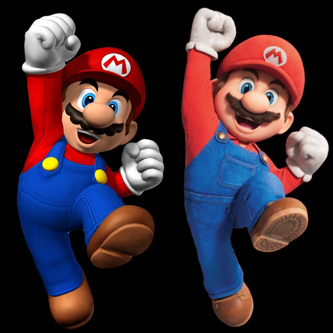 Mario Models Comparison. by Nicholasblasi on DeviantArt