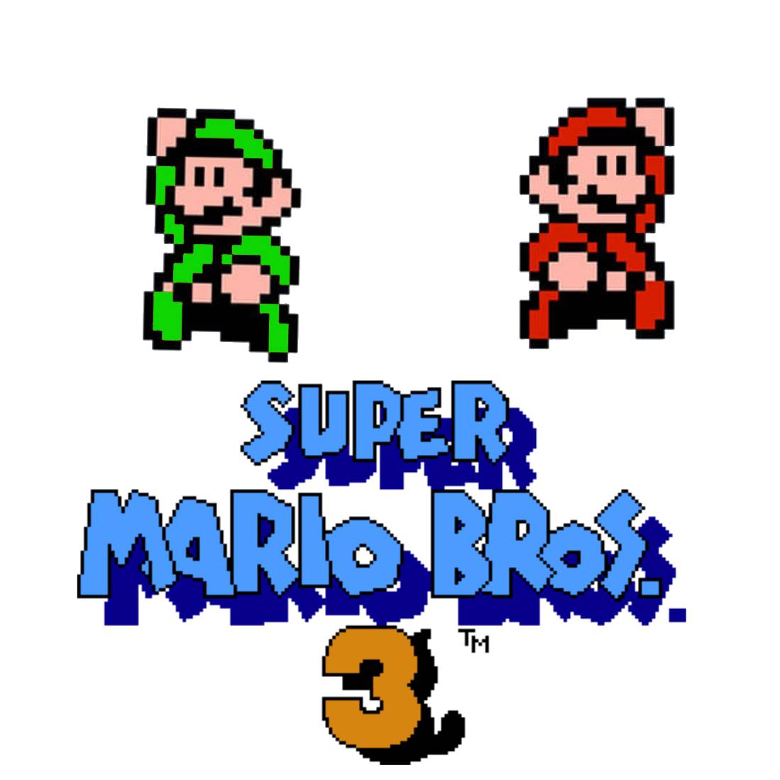 Super Mario Bros. 3 PT-BR 16-bit Logo by BMatSantos on DeviantArt