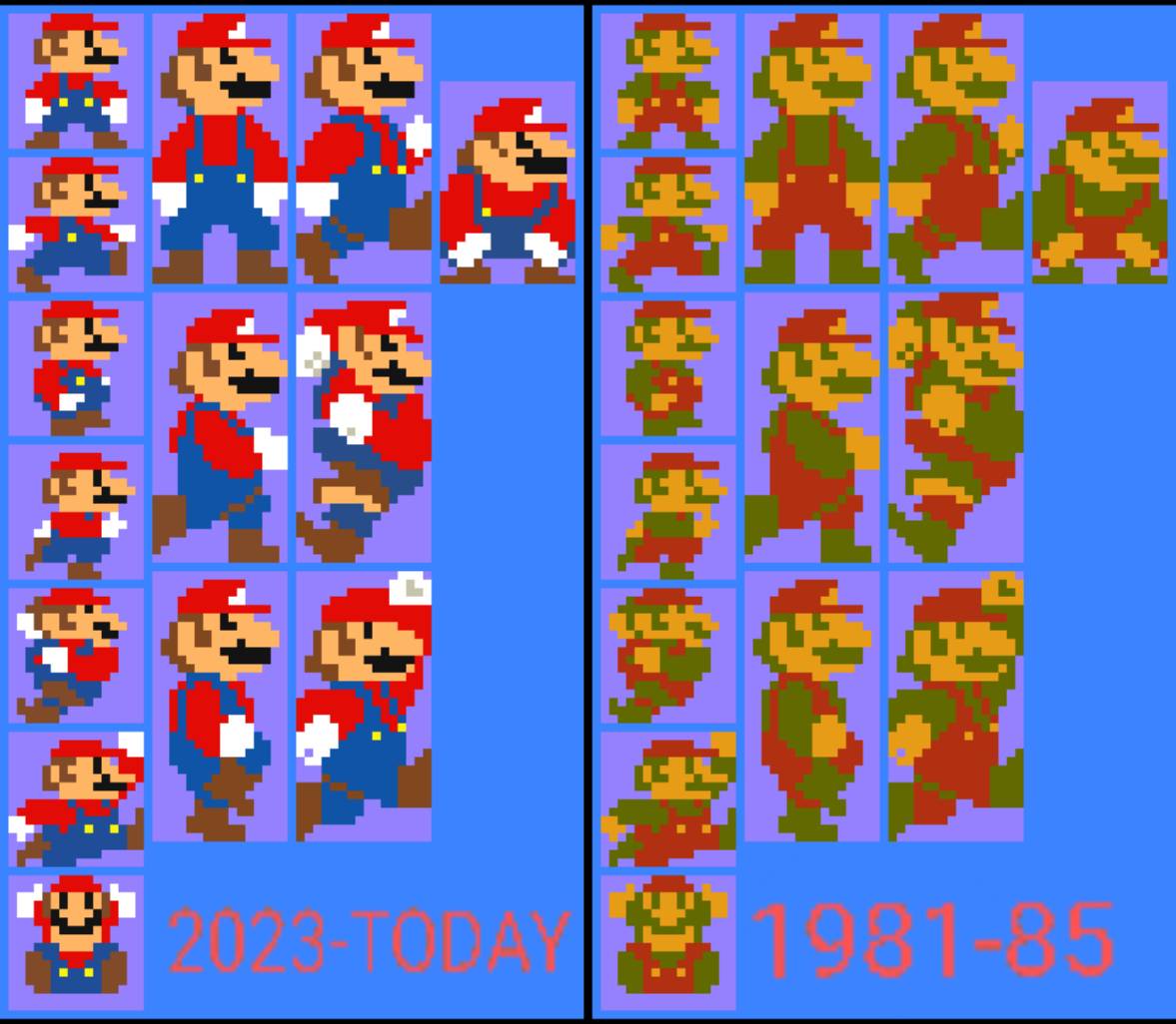 Mario Mario Sprites by Nicholasblasi on DeviantArt