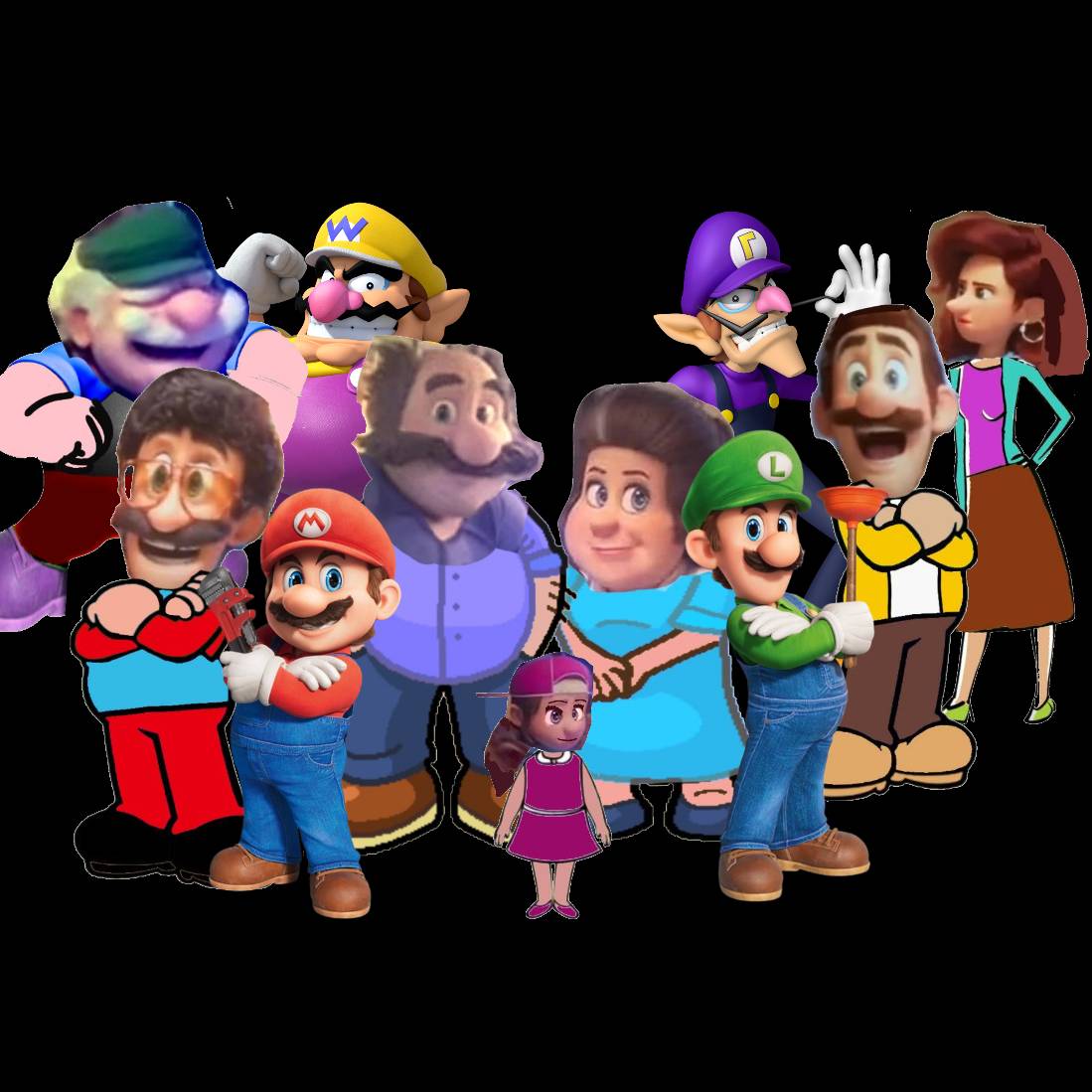 Mario Deviantart Joe MARIO FAMILY! by Nicholasblasi on DeviantArt