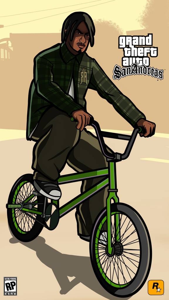 GTA SA PS2, but it's played on PC by HeavenLanes on DeviantArt