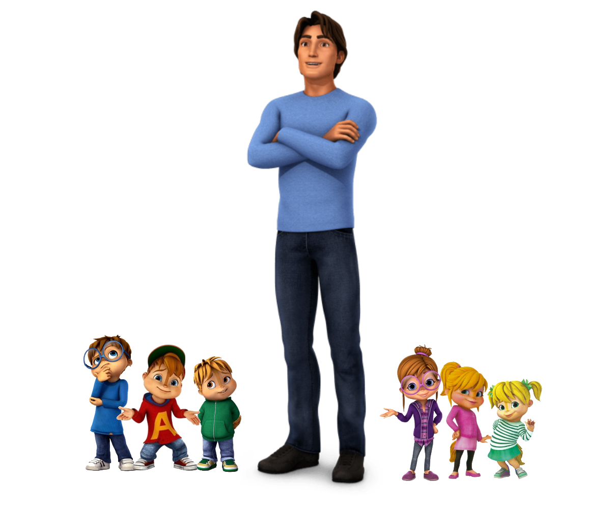 Dave Seville And Alvin And The Chipmunks by Nicholasblasi on DeviantArt