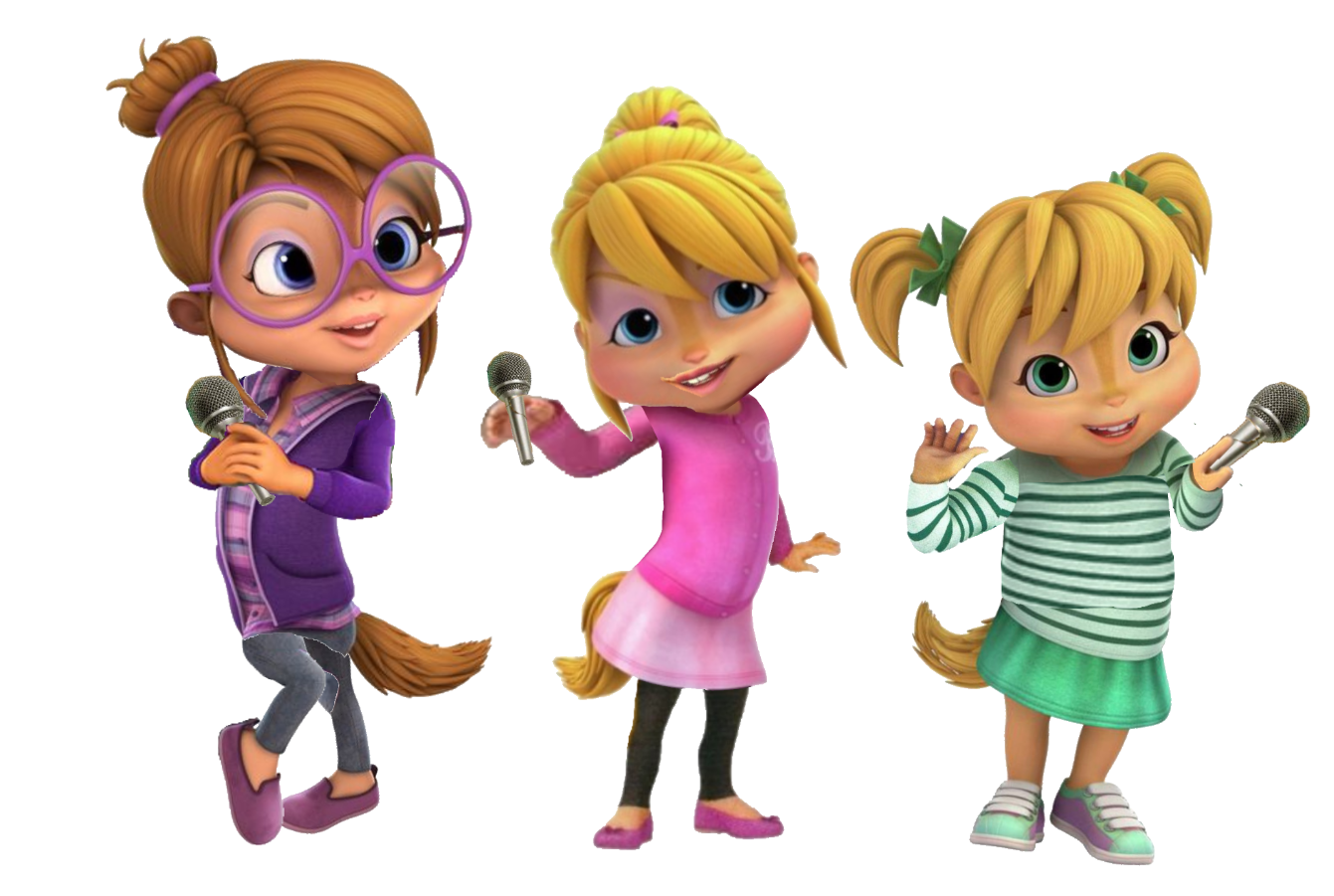 Pink Chipets Chipettes Render by Nicholasblasi on DeviantArt