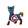 Ponified Captain America