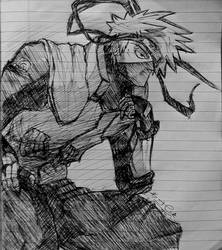 Hatake Kakashi by kai-tk