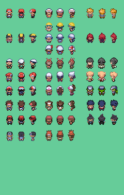 Custom Rse Sprite RSE OverWorld sprites by DestvoL on DeviantArt