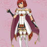 Kairi in Celica's dress variant