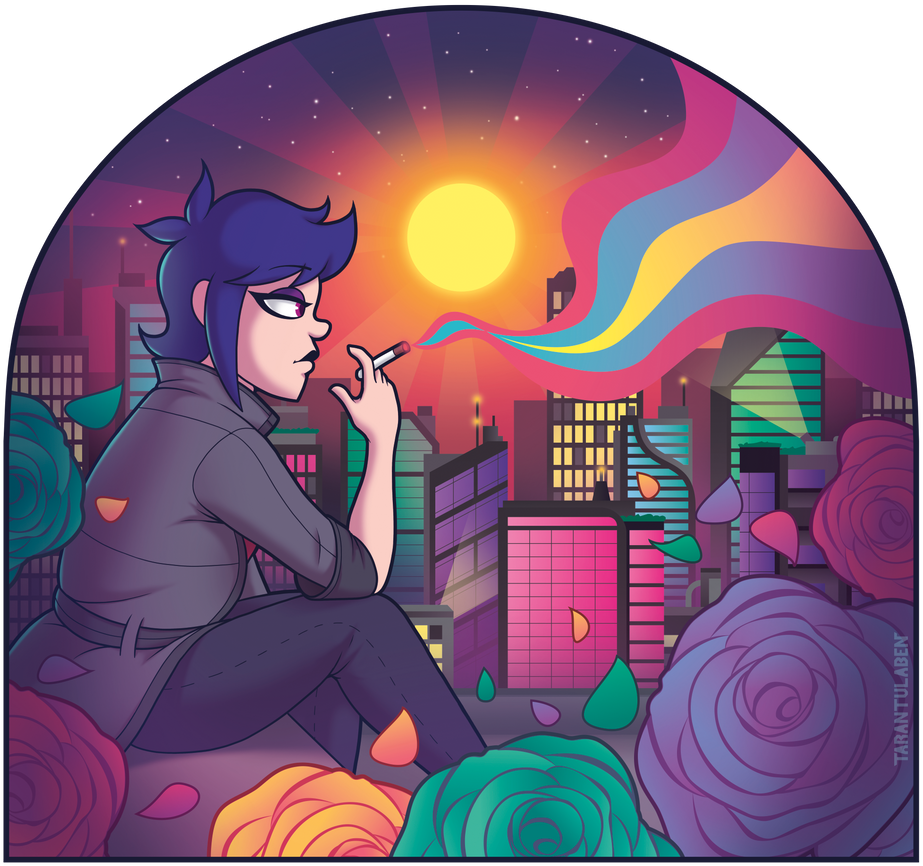 Claire's Skyline by Tarantulaben