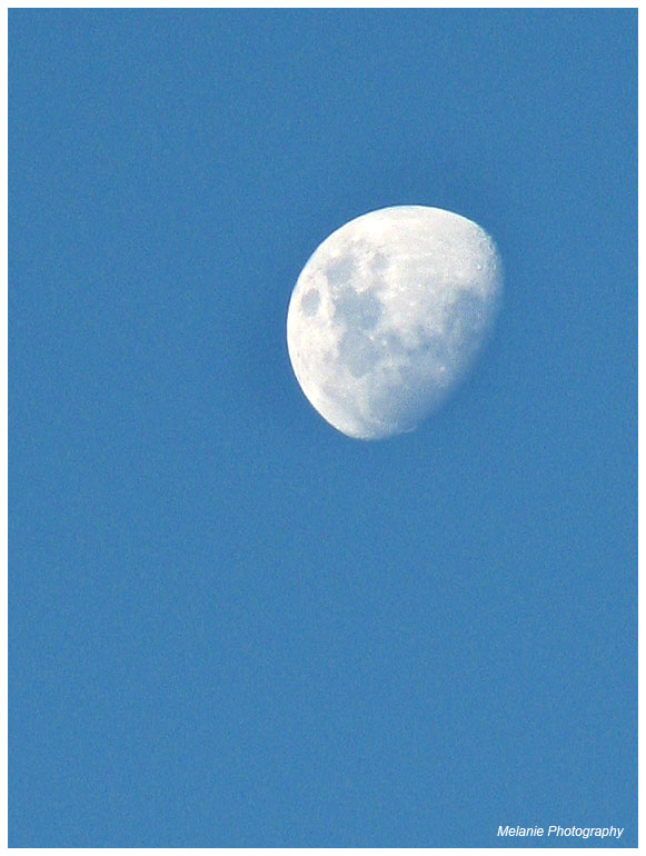 The Moon over Wollongong.