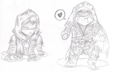 Assassin's Chibis... 8D WIP