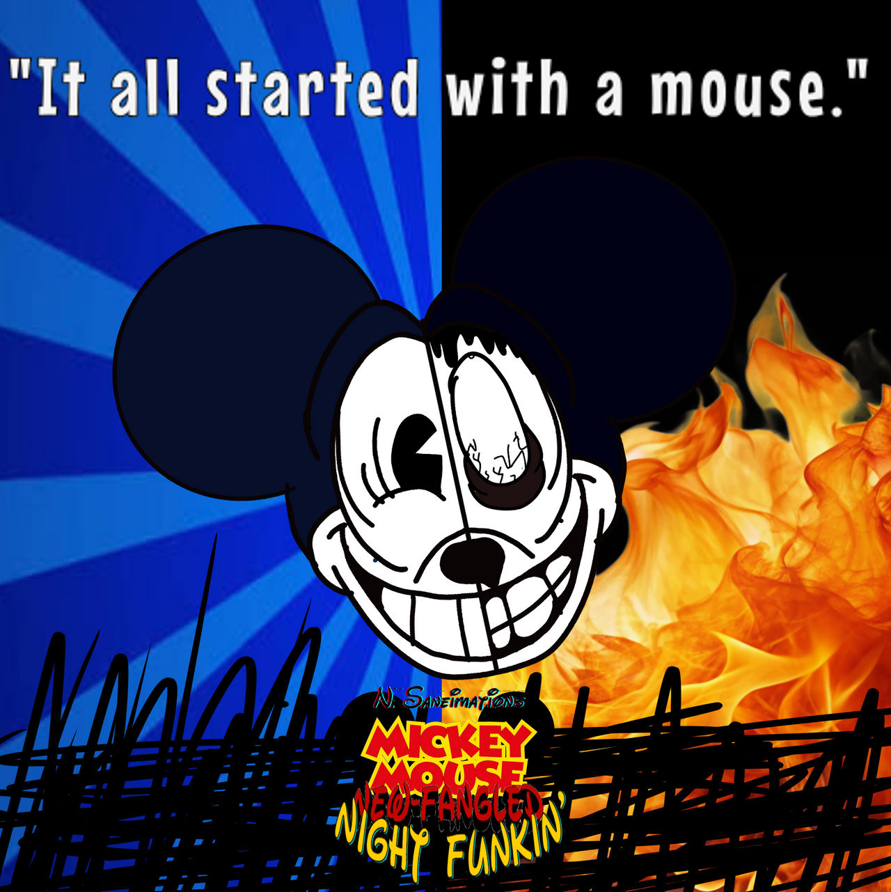 FNF mod Banner by NSaneimationsDA2025 on DeviantArt
