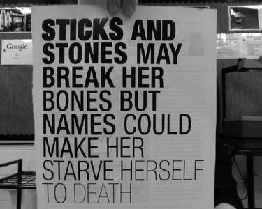     May Break Her Bones But Names Could Make Her 