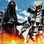 Godzilla And Kiryu!