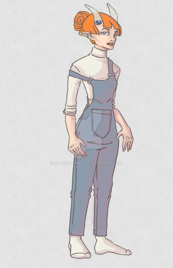 Overalls by GlassHorns on DeviantArt