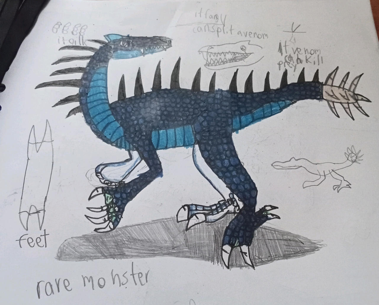 Rarest Monster rare monster by skulcrawlerfan5556 on DeviantArt