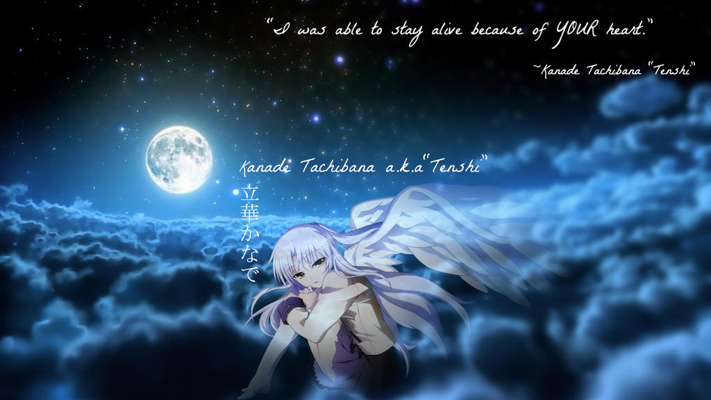 Angel Beats Wallpaper Kanade By Deathvoltz On Deviantart Angel Beats Wallpaper Kanade By Deathvoltz On Deviantart
