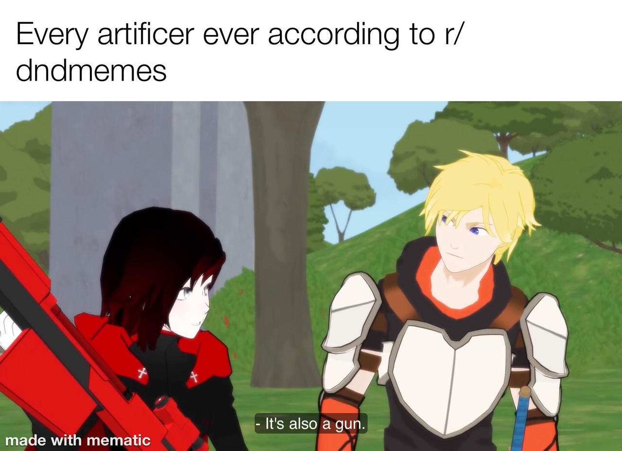 Rpg Mee RWBY Dungeons and Dragons RPG Meme 14 by CommissioneronHiatus on DeviantArt